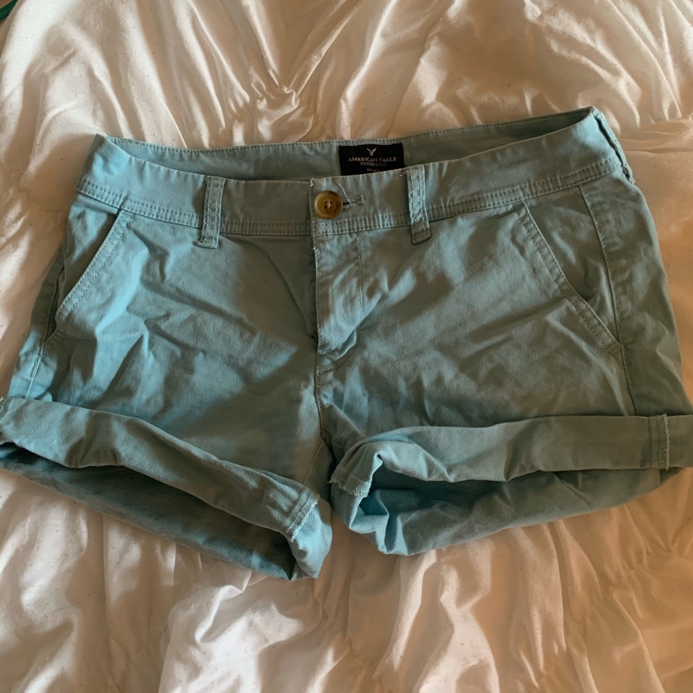 Blue shorts